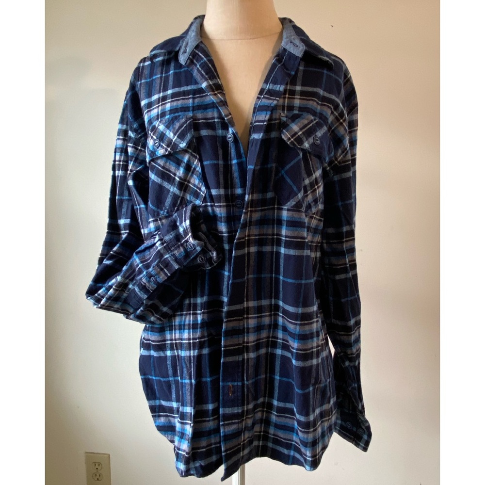 WEATHERPROOF | Blue flannel